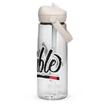 flip straw water bottle