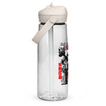 flip straw water bottle