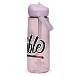 flip straw water bottle