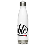 double-walled stainless steel water bottle