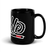 Black Glossy Mug