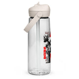 flip straw water bottle