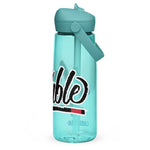 flip straw water bottle