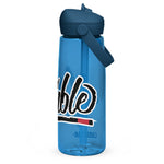 flip straw water bottle