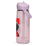 flip straw water bottle