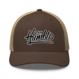 six-panel trucker cap