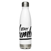 double-walled stainless steel water bottle