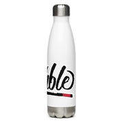 double-walled stainless steel water bottle