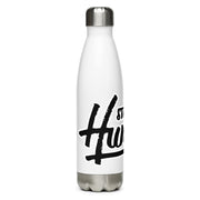 double-walled stainless steel water bottle